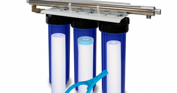 Water Filtration System With UV